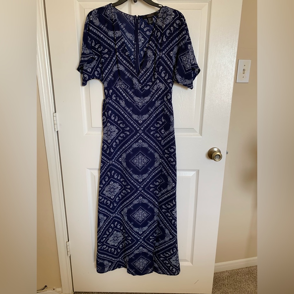 Women’s blue dress